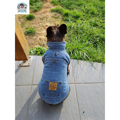 VESTE EN JEAN WESTERN BOULEDOGUE