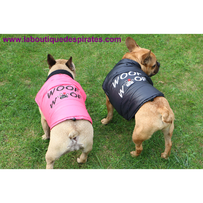 DOUDOUNE WOOF POUR BOULEDOGUE