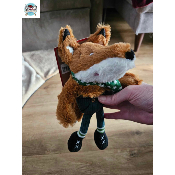 PELUCHE RENARD VERT DE NOEL