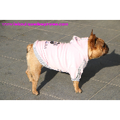 SWEAT DIVA ROSE POUR BOULEDOGUE