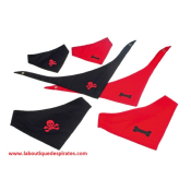 BANDANA/FOULARD ROUGE OU NOIR