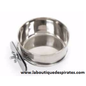 GAMELLE INOX CAGE POUR CHIEN