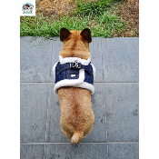 HARNAIS VESTE TYLER MILK AND PEPPER POUR BOULEDOGUE