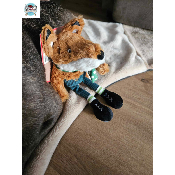 PELUCHE RENARD VERT DE NOEL