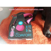 LAISSE RETRACTABLE CONFORT BOULEDOGUE