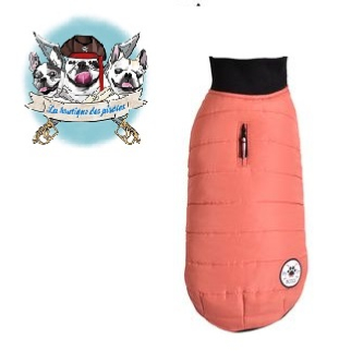 MANTEAU COSTAUD SAUMON SPECIAL BOULEDOGUE ANGLAIS