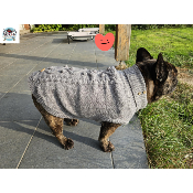 PULL KEELAN GRIS SPECIAL BOULEDOGUE FRANCAIS