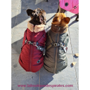 DOUDOUNE COL FOURRE AVEC HARNAIS PUPPIA