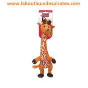 PELCUHE GIRAFE KONG POUR BOULEDOGUE