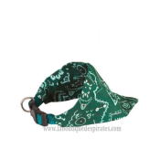 COLLIER BANDANA STAR VERT BOULEDOGUE