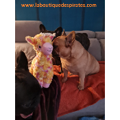 PELUCHE LAMA POUR BOULEDOGUE