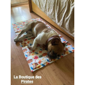 TAPIS RAFRAICHISSANT FRUIT BOULEDOGUE