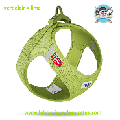 HARNAIS VESTE CURLI BOUCLE VERT