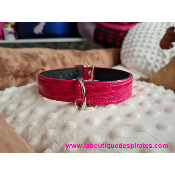 COLLIER COCO ROSE POUR BOULEDOGUE