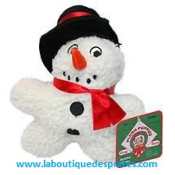 PELUCHE BONHOMME DE NEIGE SONORE