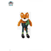 PELUCHE RENARD VERT DE NOEL