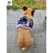 HARNAIS VESTE JAKOB MILK AND PEPPER POUR BOULEDOGUE