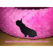 POUF FRAMBOISE POUR CHIOT BOULIS