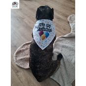 BANDANA HAPPY BIRTHDAY POUR CHIEN