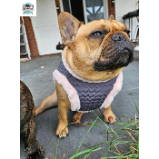 HARNAIS VESTE ELEONORE MILK AND PEPPER BOULEDOGUE FRANCAIS