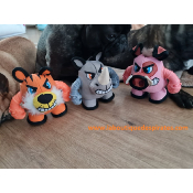 PELUCHE WARRIORS POUR BOULEDOGUE