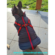 DOUDOUNE IMPERMEABLE AVEC HARNAIS PUPPIA