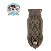PULL CONNOR MARRON SPECIAL BOULEDOGUE FRANCAIS ET ANGLAIS